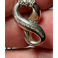 Tiffany & Co. Infinity Pendant Necklace 925 Sterling Silver Made in Spain – 8g