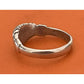 James Avery Retired Sterling Silver Friendship Ring Size 6.5 Pre-Owned
