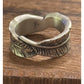 Pre owned James Avery Retired Sterling Silver Birds of A Feather Ring Sz 7 W/JA Box