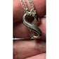 Tiffany & Co. Infinity Pendant Necklace 925 Sterling Silver Made in Spain – 8g
