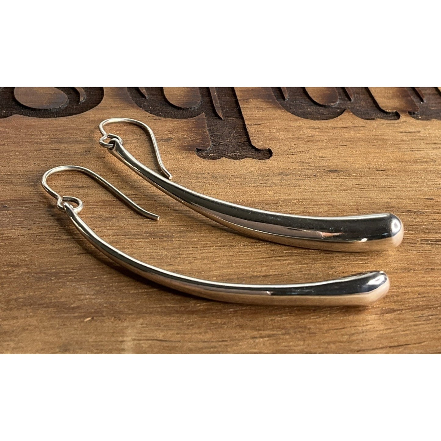 Vintage Robert Lee Morris RLM Studio Sterling Silver Dangle Drop Earrings 10g