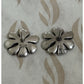 James Avery Rare Retired Sterling Silver Dogwood Flower Stud Earrings Pre-Owned