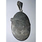 Vintage Sterling Silver Large Kingman Turquoise Pendant Southwest Navajo Style