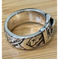 James Avery Retired Belt Buckle Floral Ring Sterling Silver Ring Size 6.5
