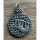 Kevin and Anna Sloth Spiritual Animal Motivational Sterling Silver Charm Pendant
