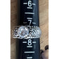 PD Sterling Silver CZ Scroll Ring Vintage Style Style Size 7