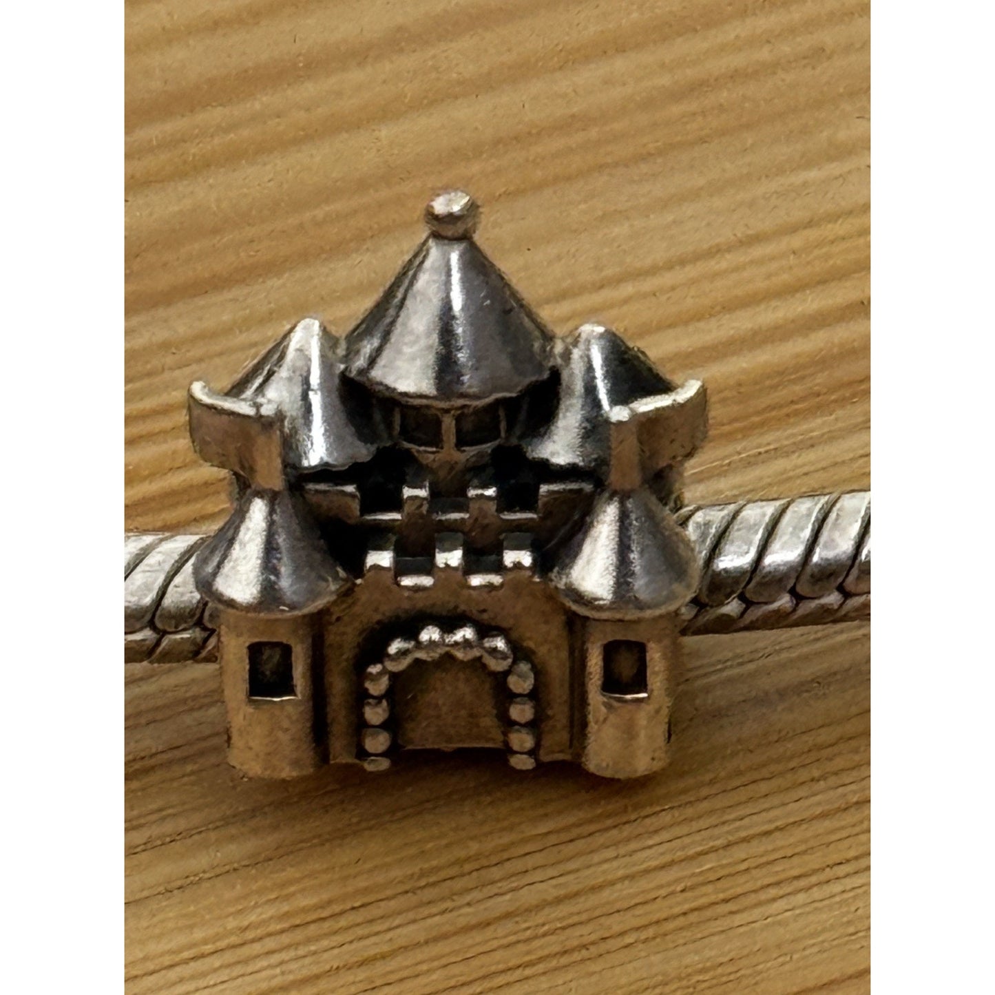 Retired Pandora Castle ALE 925 & 14k Happily Ever After Fairytale Charm Bead