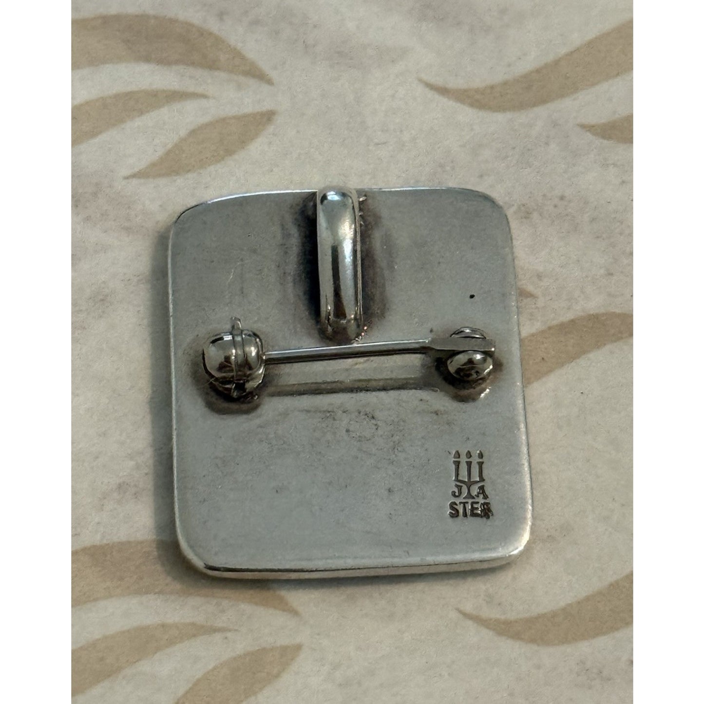 James Avery Retired Sterling Silver Vintage Children Playing Brooch / Pendant Pre-Owned