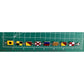 Vintage Sterling Silver Enamel Nautical Signal Flag Bracelet 18g 7.75”