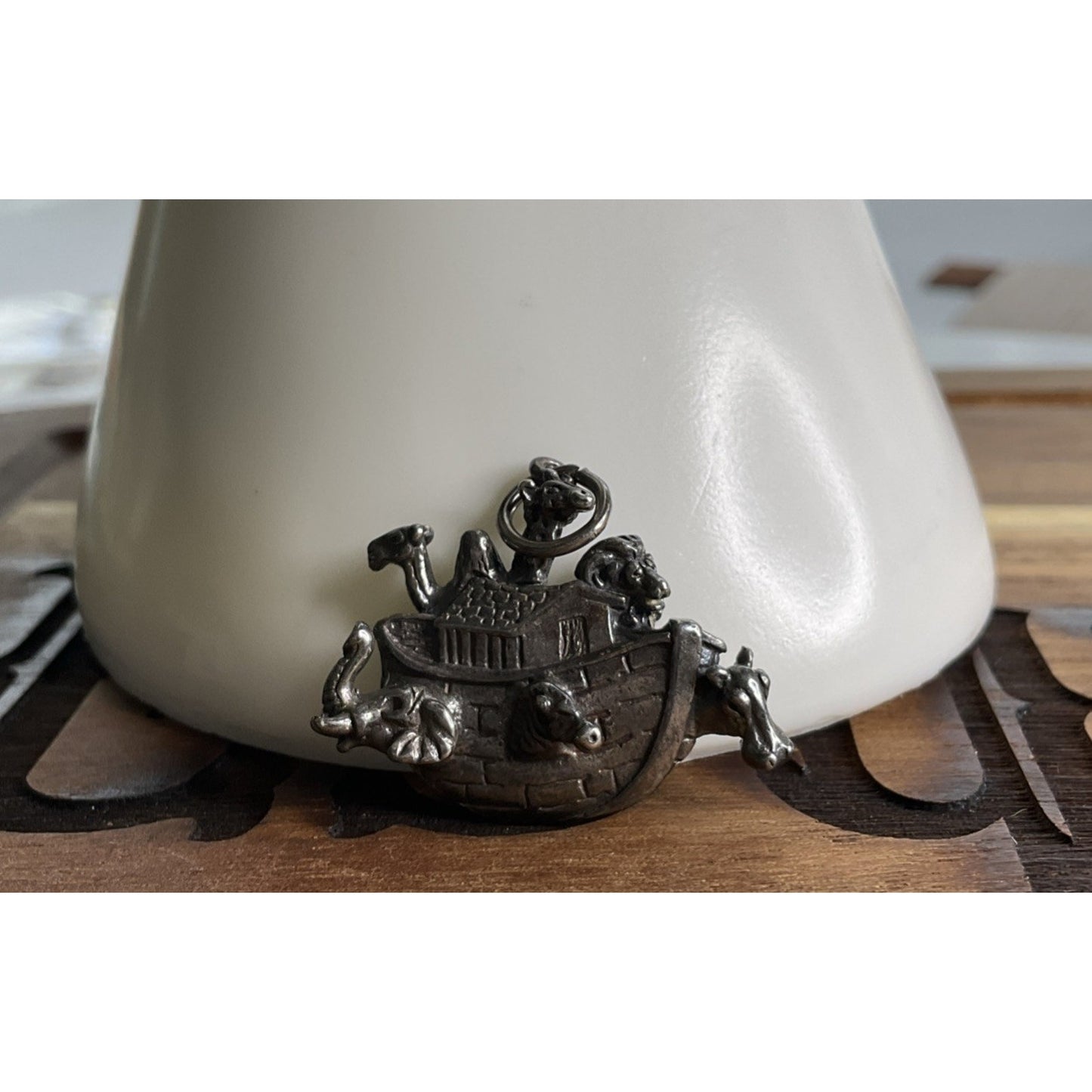 Sterling Silver Noah’s ark Animal Charm Pendant