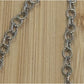 New Carolyn Pollack Sterling Silver Turquoise Doublet Scroll Rope Bar Necklace