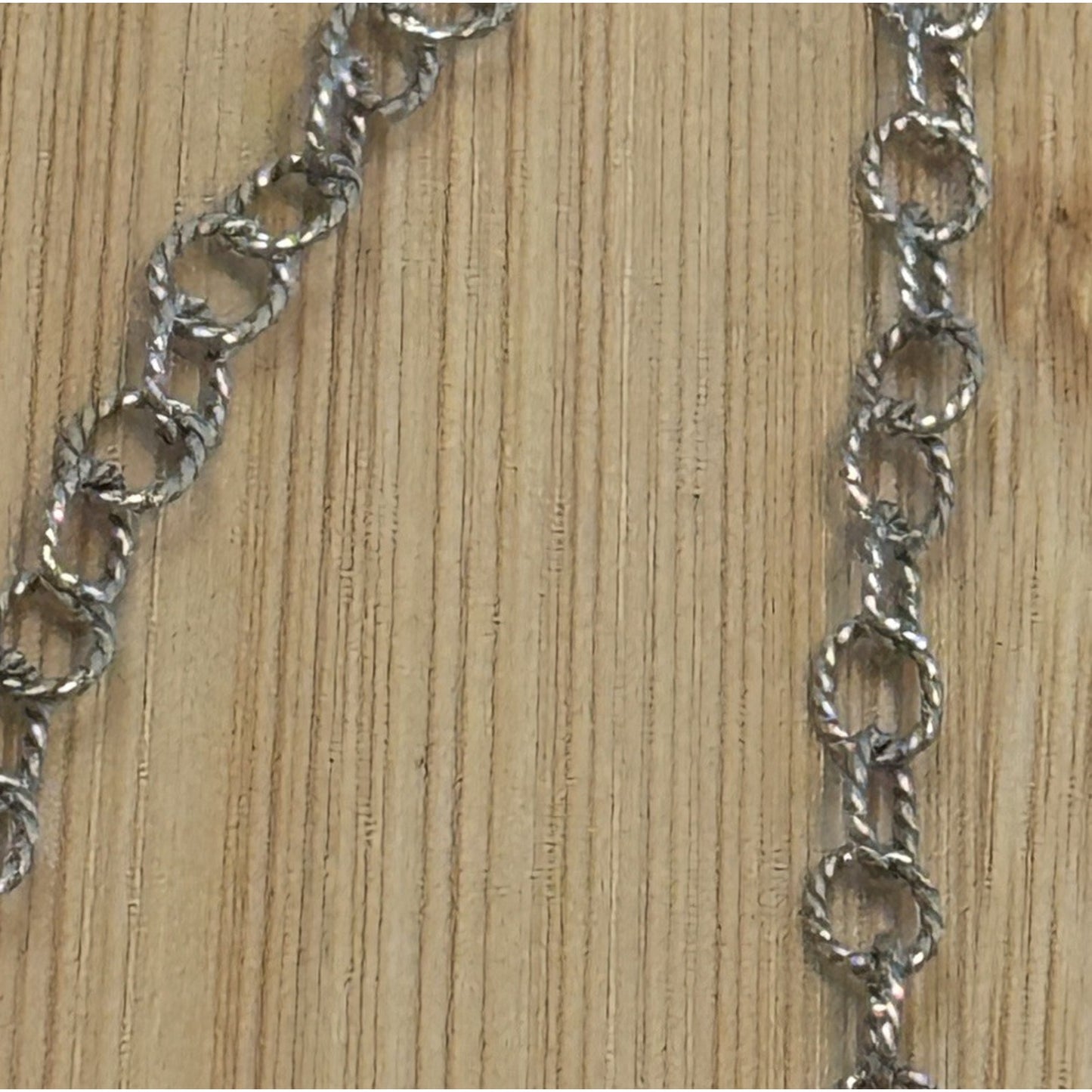 New Carolyn Pollack Sterling Silver Turquoise Doublet Scroll Rope Bar Necklace