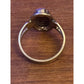 Vintage Signed Sarah Coventry Sterling Silver Mother Of Pearl Cameo Ring, 6.5