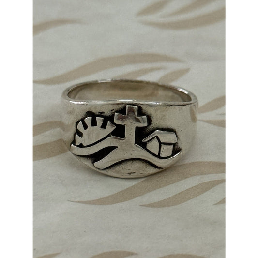 James Avery Retired & Rare Sterling Silver Easter Ring Size 8 Pre-Owned