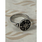 Pre owned James Avery Retired Sterling Silver “Life’s Journey” Compass Ring Size 7.5