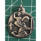Pre owned James Avery RETIRED LARGEST Size St. Christopher Pendant Medallion 21 Grams 1.5”