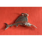Vintage Sterling Silver Sailfish Marlin Charm