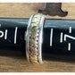 James Avery Retired Sterling Silver And 14K Gold Eternity Heart Band Ring Size 6