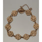 Pre Owned Retired ULTRA RARE James Avery 14K Crystalline Snowflake Bracelet 8” 18gr - 1984