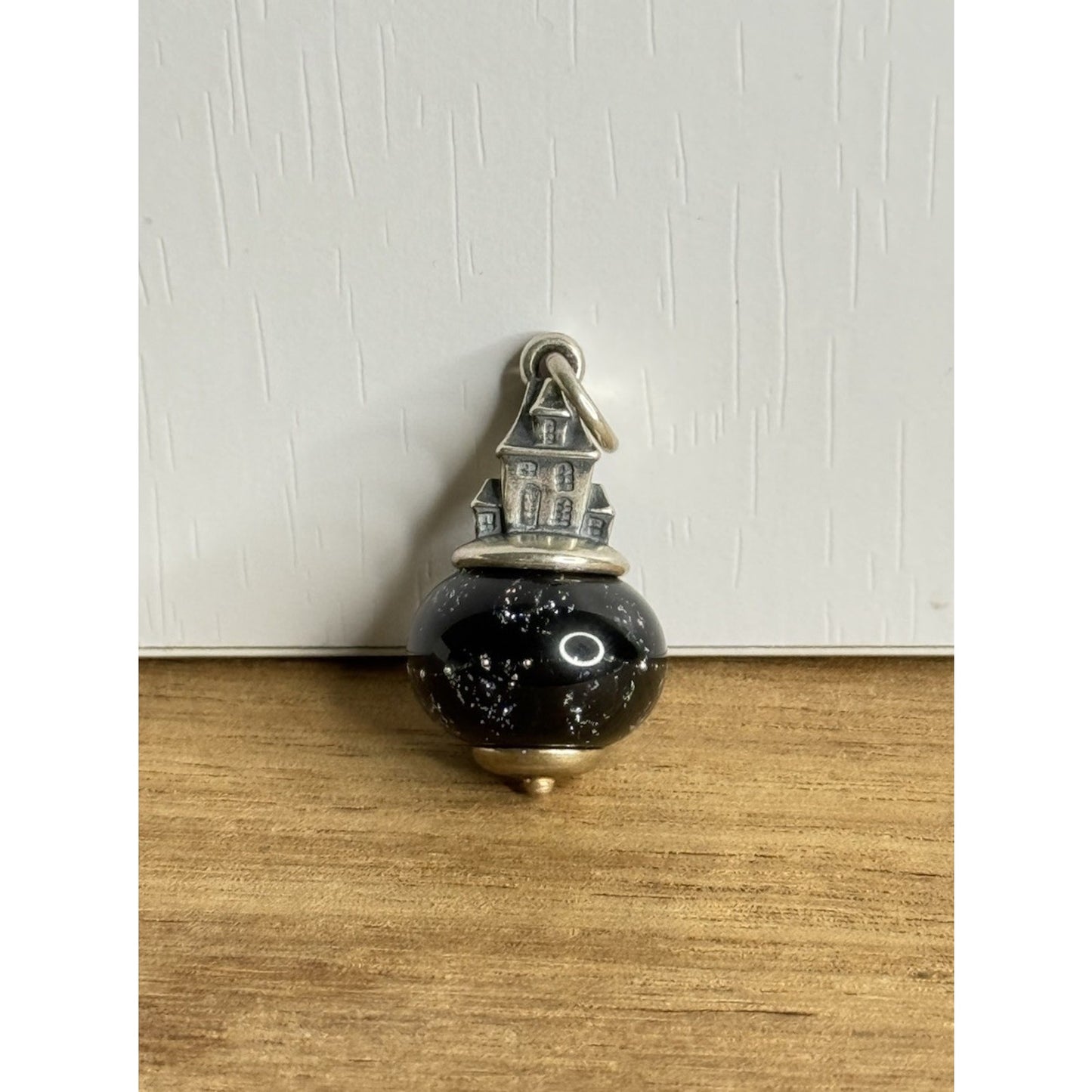 James Avery Retired Sterling Silver Haunted House Finial Charm
