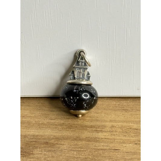 James Avery Retired Sterling Silver Haunted House Finial Charm