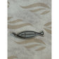 James Avery Retired Sterling Silver RARE Original Ichthus Fish Cross Pendant Pre-Owned