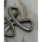 James Avery Retired Sterling Silver Eternal Ribbon Cross Pendant w/ JA Necklace Pre-Owned