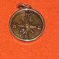 Preowned James Avery Retired Silver and Copper Follow the way Compass Charm