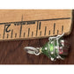 Brand New Brighton Enameled Merry Christmas Tree Opens Up Santa Charm Or Pendant