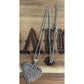 TH SU Sterling Silver Heart Pendant & Necklace “Each Day Is a Gift From God” 18”
