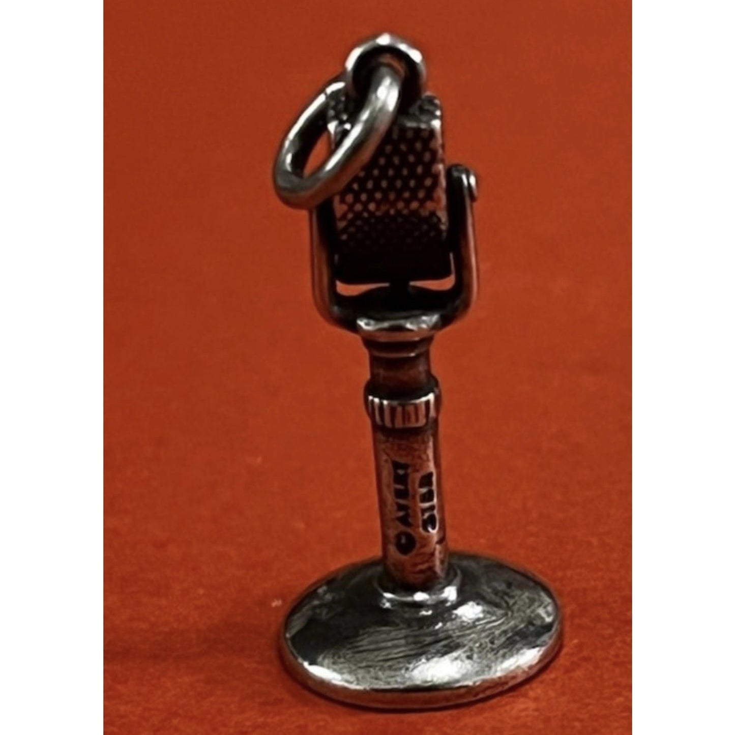 Pre owned James Avery Silver Retired RARE Vintage Mike Charm HARD TO FIND!