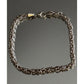 Vintage Milor 925 Italy Sterling Silver Byzantine King Bracelet 9.5” 11g