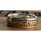 James Avery Retired Sterling Silver And 14K Gold Eternity Heart Band Ring Size 6