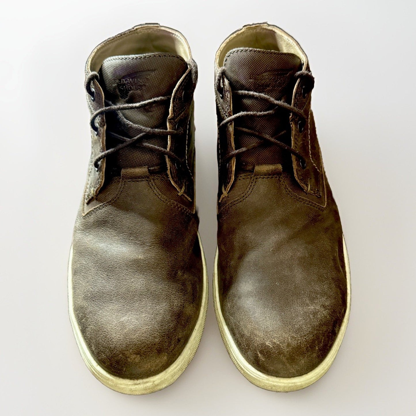 Men’s Red Wing Leather Cross Lite Safety Toe Ankle Boot Slip Dissipate Sz 10