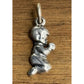Vintage Sterling Silver 925 Little Boy Praying Charm