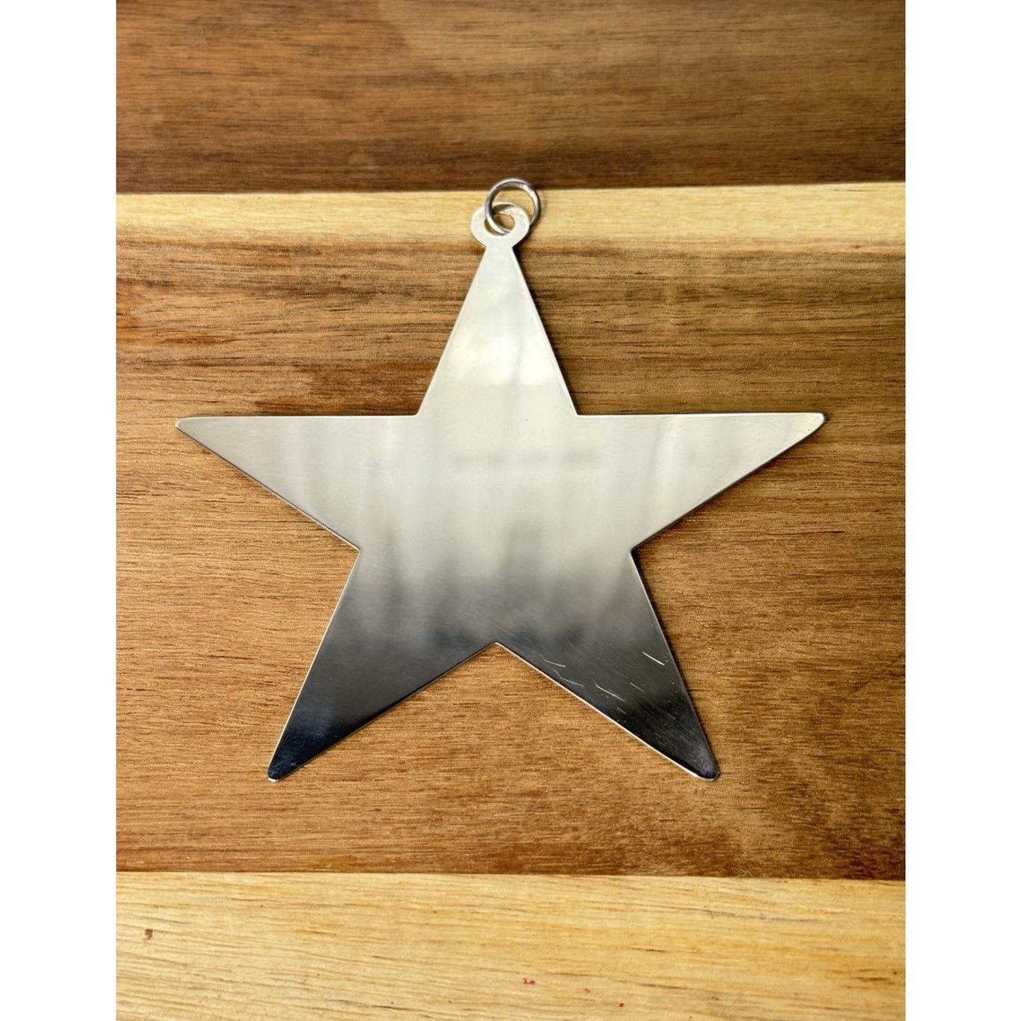 James Avery Retired Rare Large Sterling Silver Christmas Ornament
