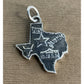 Vintage Sterling Silver Texas State Charm