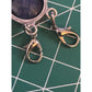 Vintage Sterling Silver Faceted Sodalite Bold Statement Bracelet 7.5 - 44g