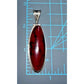 Large Sterling Silver Red Jasper Pendant – Oval Cabochon, Vintage Mexico .925