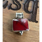 Vintage Taxco Mexico 925 Sterling Silver Red Jasper Pendant