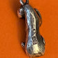 Preowned James Avery Vintage RARE Retired HTF Silver Sea Otter with fish Charm