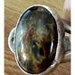 Vintage Sterling Silver Jasper Cabachon Ring Handmade Artisan Southwestern Sz 8