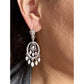 Vintage Judith Ripka 925 Sterling Silver Pearl Chandelier Drop Earrings 14.6g