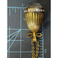Vintage Joan Rivers Classics Quartz Bow Egg Watch Pendant On Gold Tone 30” Chain