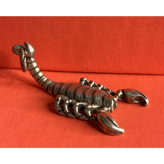 Vintage Sterling Silver Scorpion Charm