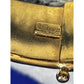 Romanza Italy 18k Gold Plated Hinged Bangle Bracelet Vintage Wide Statement