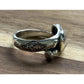James Avery Retired Sterling Silver Baseball And Bat Wrap Ring Size 9.5