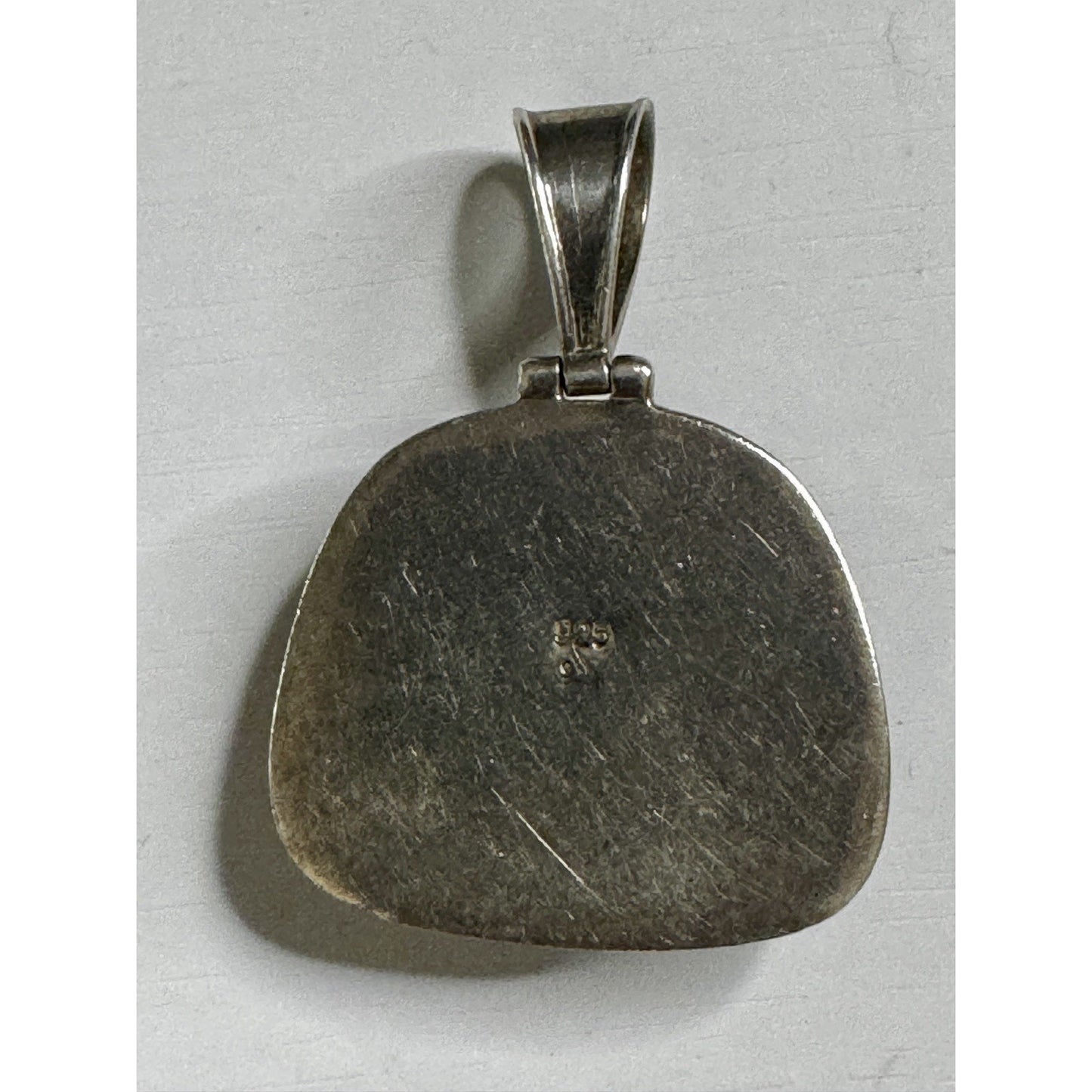 Vintage Silpada Sterling Silver 925 Large Blue Sodalite Pendant 16.1gr, 1.5”