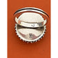 James Avery Retired HTF Sterling Silver Cameo Elephant Ring Size 6 Pre-Owned