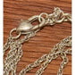 NWOT Brighton CASABLANCA GARDEN Blue Silver Reversible Pendant Necklace MSRP $68